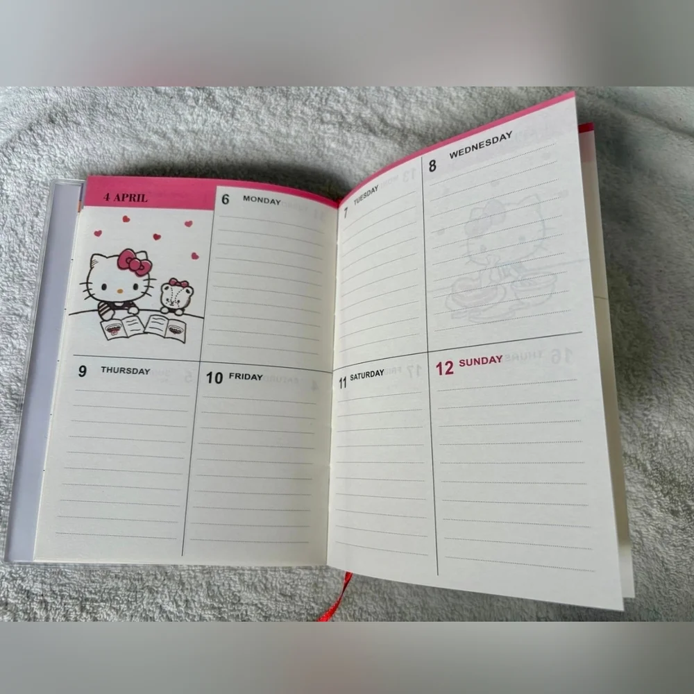 Sanrio Hello Kitty 2026-2027 Datebook Planner Calendar